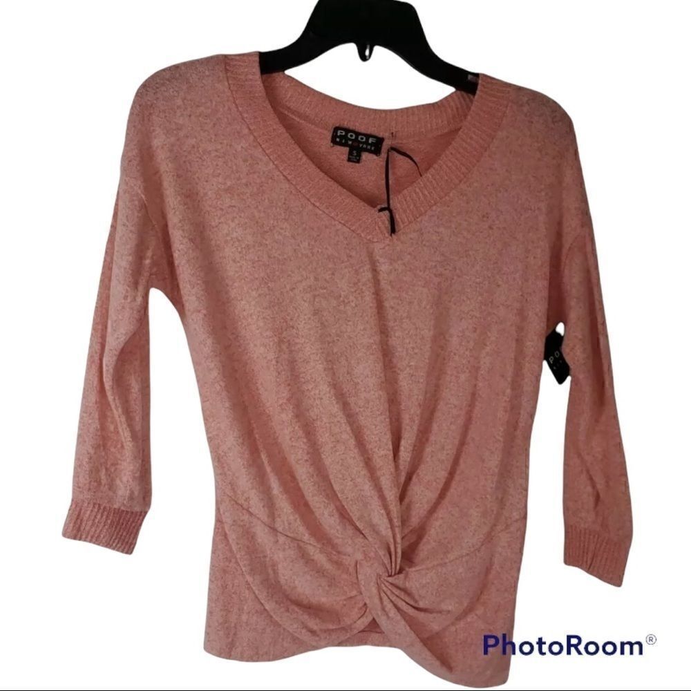 Poof Newyork Pinktwistsweaternwtl